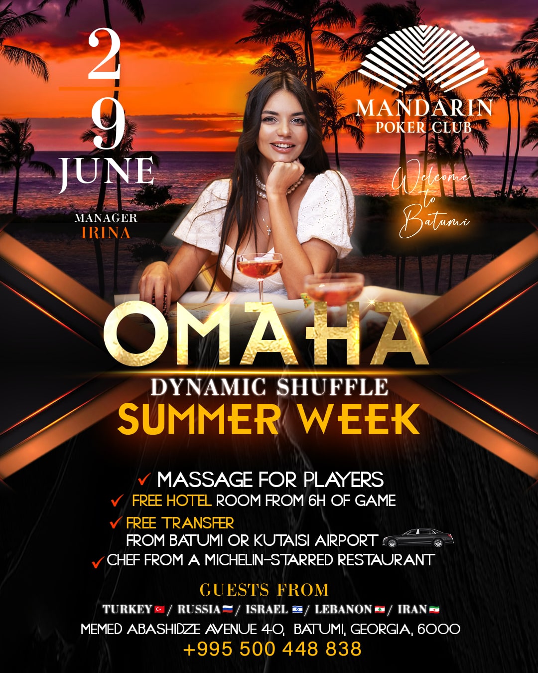 Batumi Omaha Summer Week | Batumi, Mandarin, 02 - 09 JUNE 2025