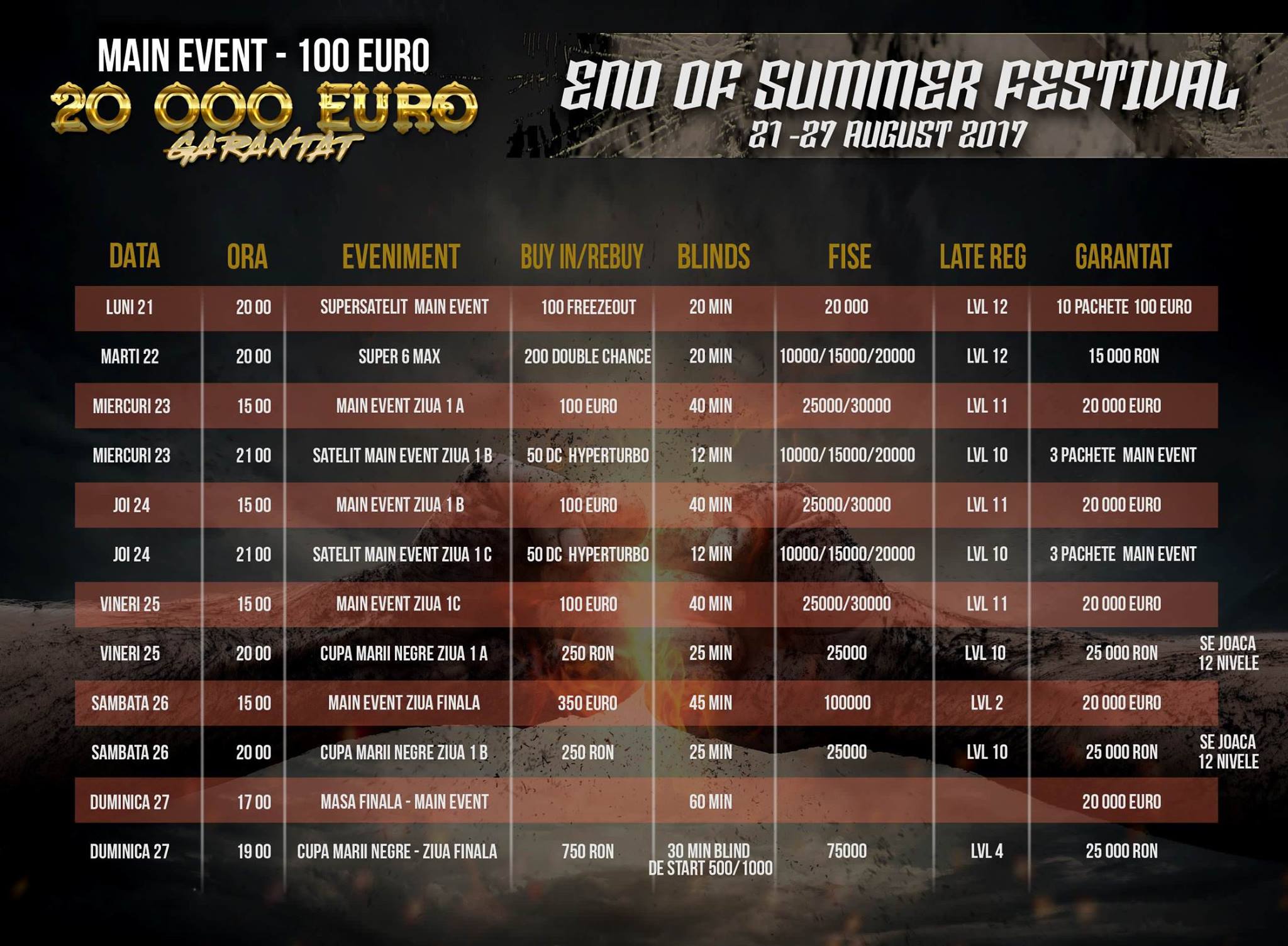 End Of Summer Festival