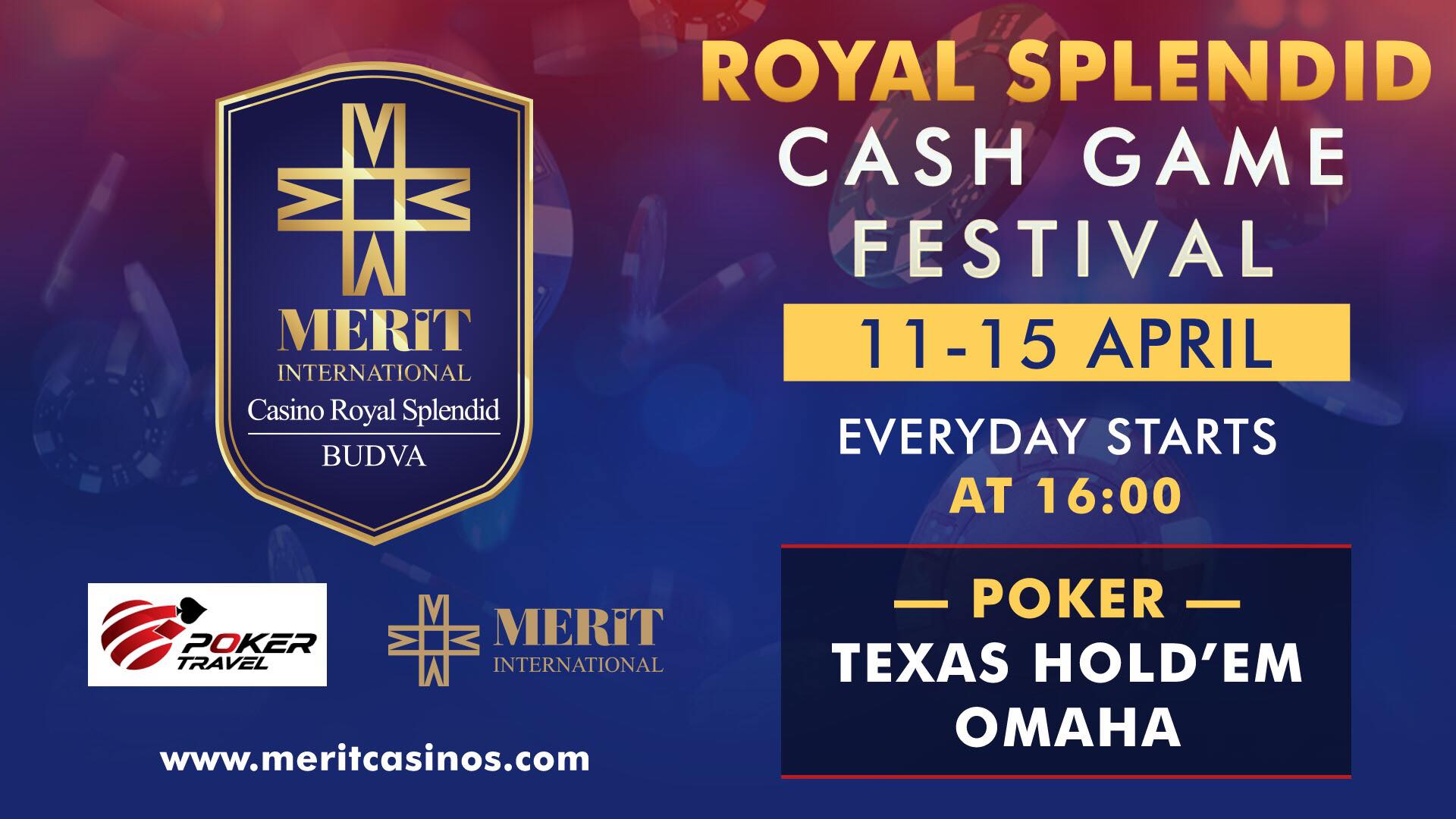 Royal Splendid Cash Game Festival 11-15 April