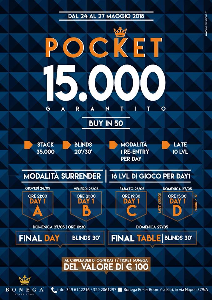 POCKET 15.000 GTD