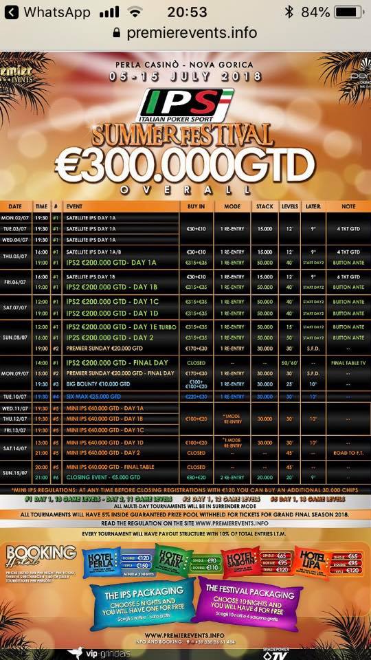 Summer Festival 300K GTD