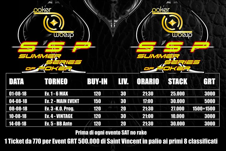 SSP - Summer Series of Poker