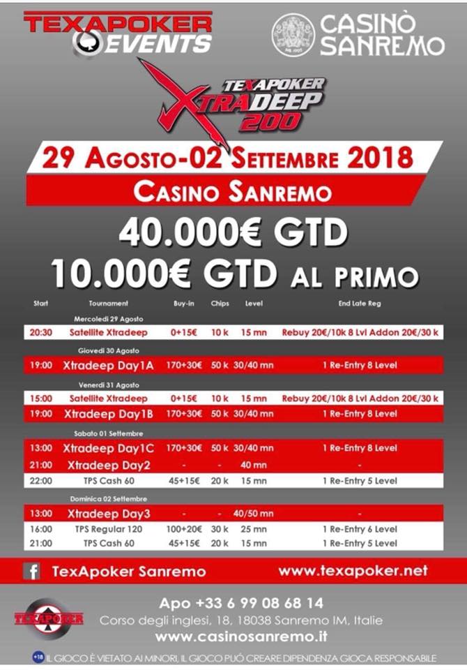 Dal 29 Agosto al 2 Settembre - XTRADEEP 200