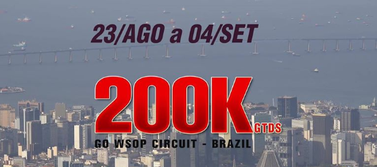 BPT 200K GO WSOP CIRCUIT - BRAZIL