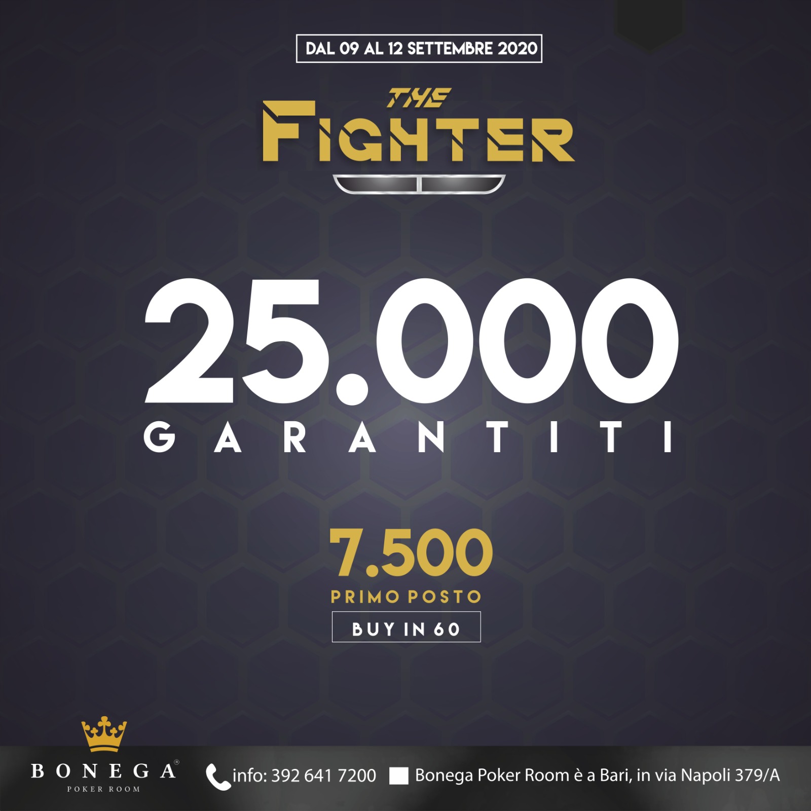 9 - 12 SETTEMBRE / THE FIGHTER