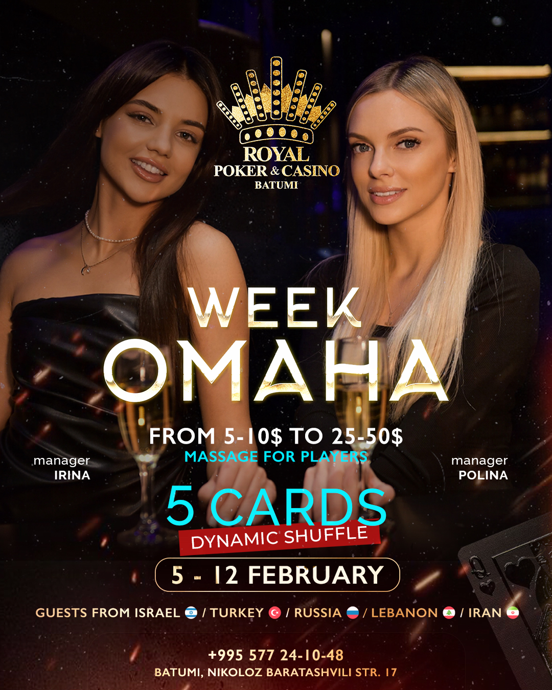 Week Omaha | Batumi, 05 - 12 FEB 2024