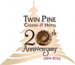 Twin Pine Casino and Hotel logo