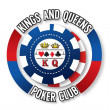 Kings and Queens Poker Club logo